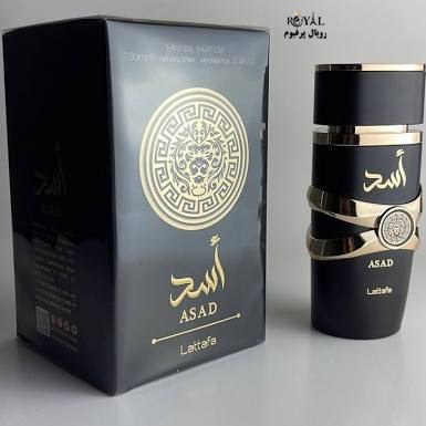 ادوپرفیوم لطافه اسد Lattafa Asad مردانه حجم 100 میلی لیتر ا Lattafa Asad Eau De Perfum 100ml for Men